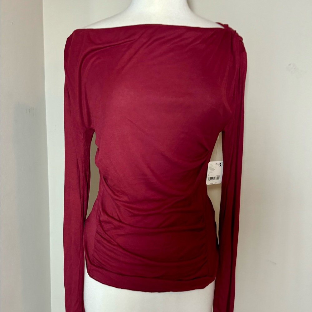 Free People Shirred Top - Picture 4 of 6